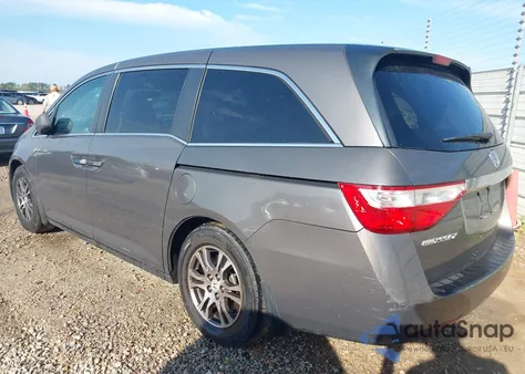 2011 Honda Odyssey Ex-L z USA, uszkodzony, nr VIN 5FNRL5H66BB056873